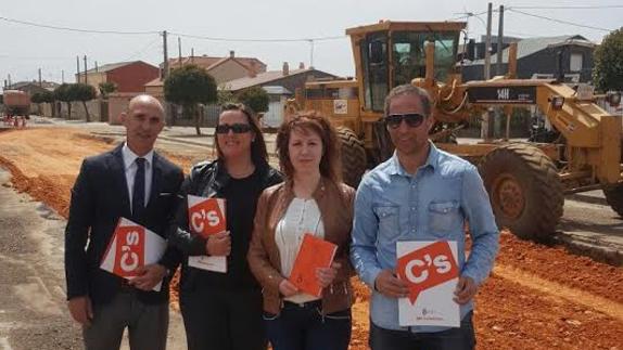 Ciudadanos se felicita por lograr la reparación de la carretera de San Martín del Camino hasta Bustillo del Páramo