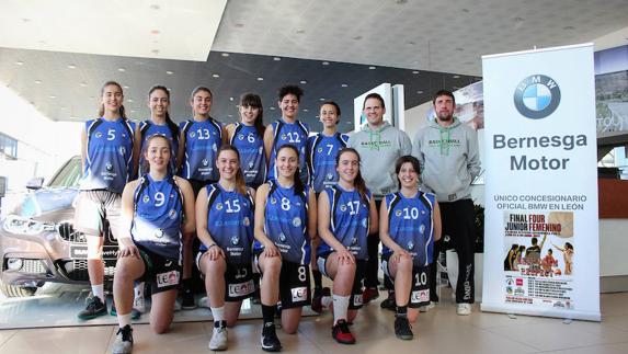 Las chicas de Bernesga Motor Agustinos juegan este fin de semana en León la Final a Cuatro