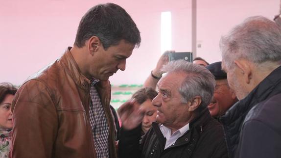 Sánchez recuerda su «compromiso» con la minería y señala al Gobierno como «culpable» de la situación