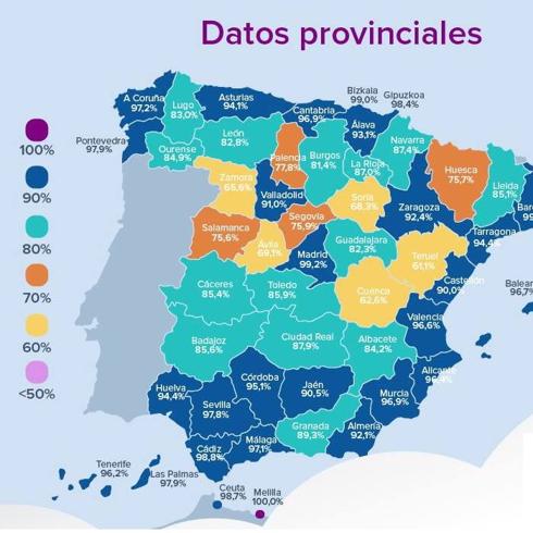 Dos de cada diez leoneses no disponen de cobertura 4G en casa