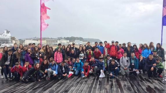 El Colegio La Asunción de León han disfrutado en la localidad británica de Hastings de la tradicional Semana de Inmersión Lingüística