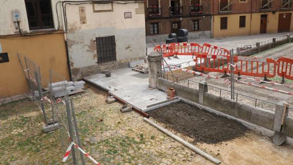 Ciudadanos pide la «paralización cautelar» de las obras de la Plaza del Grano