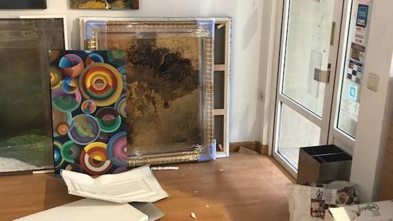 Roban dinero y tecnología en un establecimiento de marcos y decoración en San Andrés