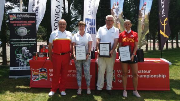 El World Amateur Golfers reúne a 90 jugadores en San Miguel del Camino