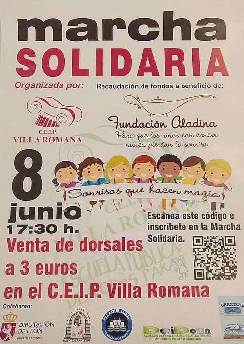 El CEIP Villa Romana pone en marcha su 'carrera solidaria'